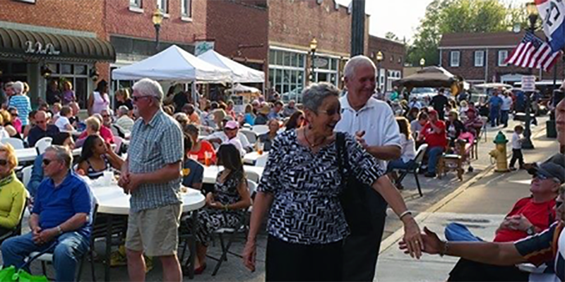 Jazz on the Alley Series events around Lake Keowee, retirement home